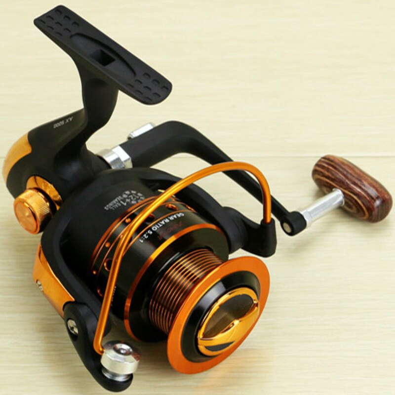 Máy Câu Cá AX500-9000 12BB + 1 Bi Chuyên Nghiệp