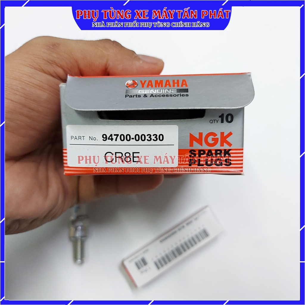 Bugi NGK CR8E Xe Máy Ex /Exciter 150 /FZ 150 /MT 15 /YZF R15 /Model 94700-00330