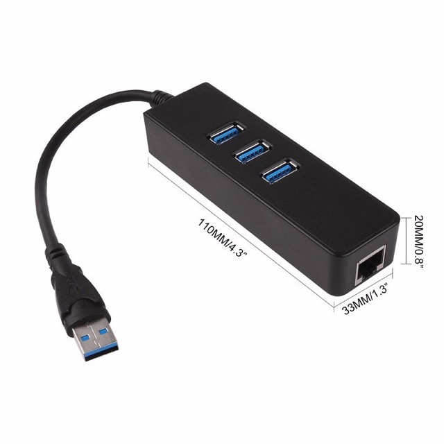Bộ Chia 4 Cổng Hub USB 4 Port 3.0 Unitek Y3089 Chính Hãng