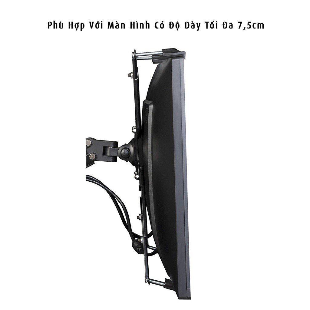 Kẹp Màn Hình Dành Cho Màn Không Có Tâm Lỗ FP1 (17-27inch). | BigBuy360 - bigbuy360.vn