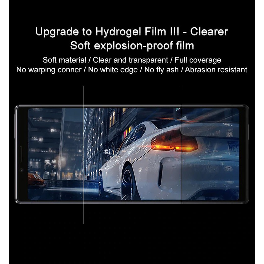 Dán Dẻo TPU Sony Xperia 1 XZ4 Full Màn (Mặt trước)