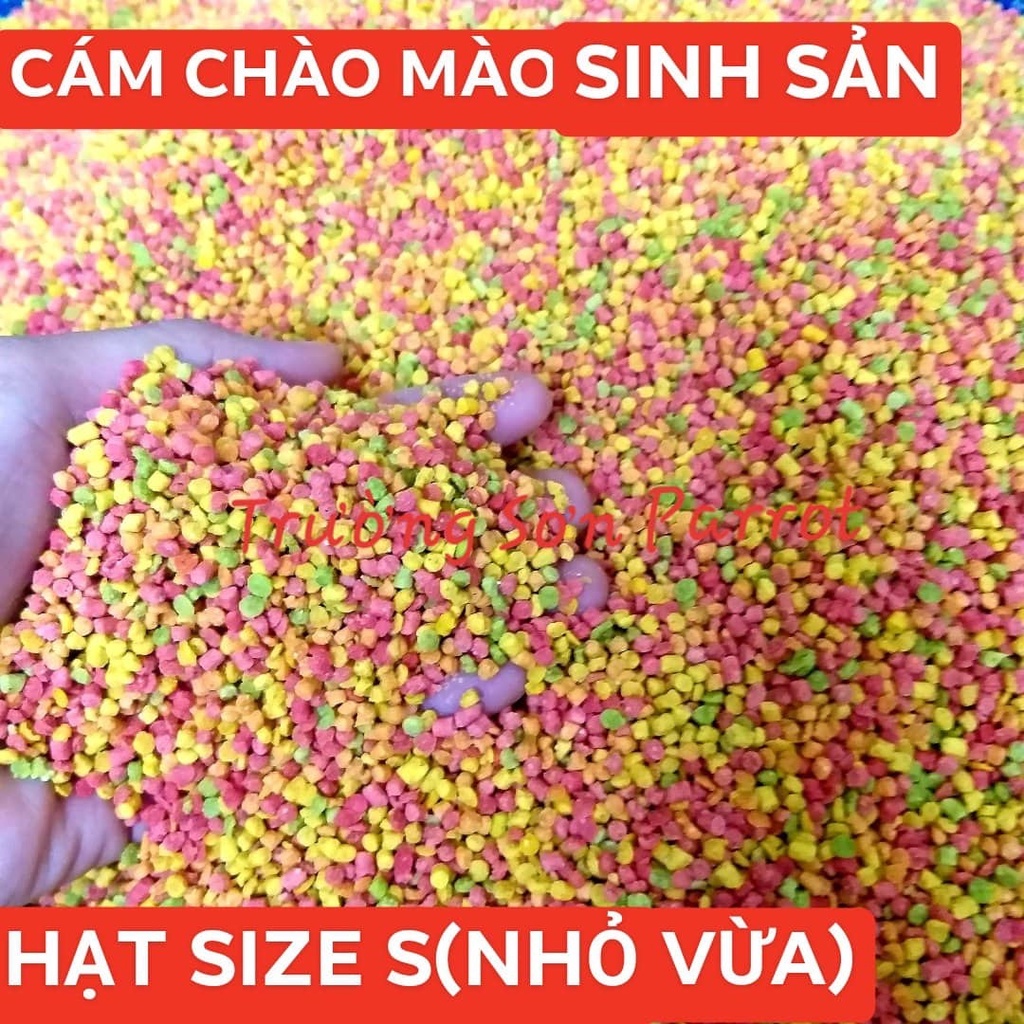 100g cám sinh sản dành cho chào mào size S hạt nhỏ vừa