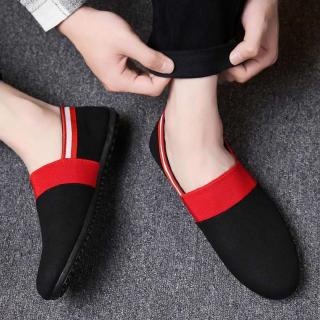 Giày Lười Canvas Thời Trang Cho Nam
