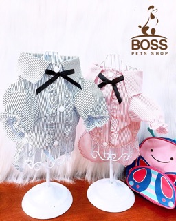 [FREESHIP 99K TOÀN QUỐC] Áo Sơmi Nơ cho thú cưng