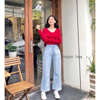 Áo Thun Trơn 5 Màu A8959 Moonhee
