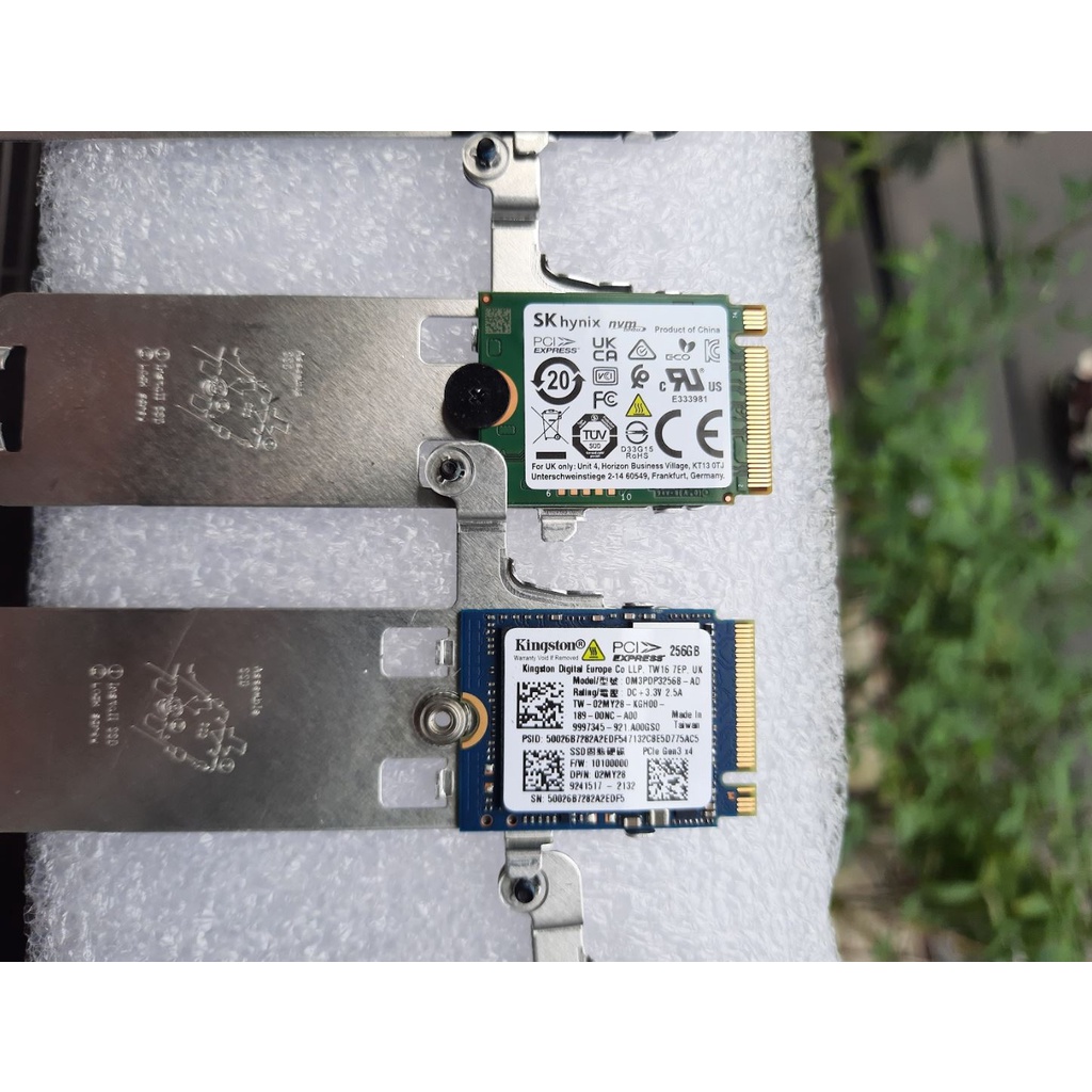 Ổ cứng SSD M2 PCIe Samsung / Hynix / Kingston 256G NVME