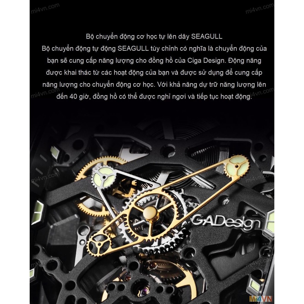 Đồng hồ Nam Xiaomi Ciga Design Z series Exploration. | BigBuy360 - bigbuy360.vn
