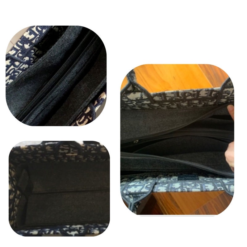 Túi lót bên trong sắp xếp đồ tiện dụng cho túi 225-book tote