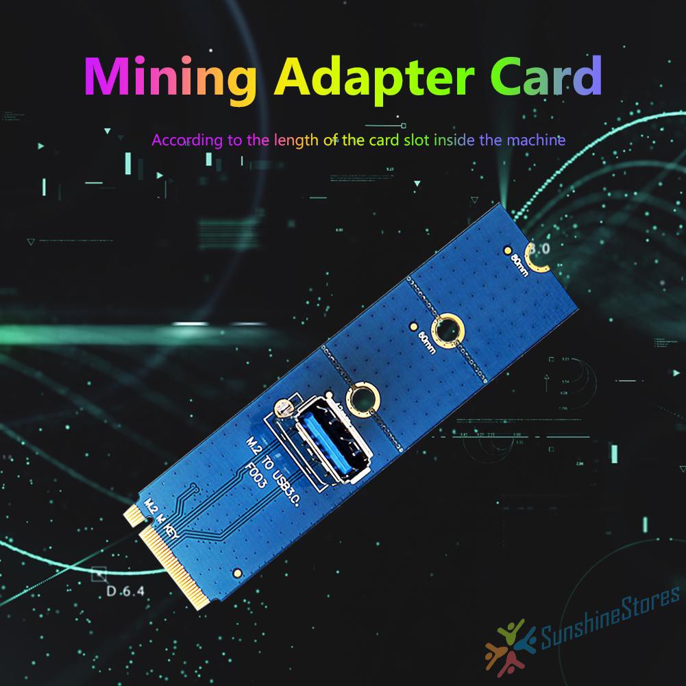 Đầu Chuyển Đổi Su.M.2 Sang Usb 3.0 M2 M Key To Usb 3.0 Female Cho Máy Tính Pcie X4 Thẻ | BigBuy360 - bigbuy360.vn