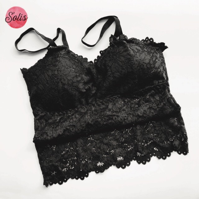 Áo lót bralette thiết kế Young & Free phối ren - MS343C