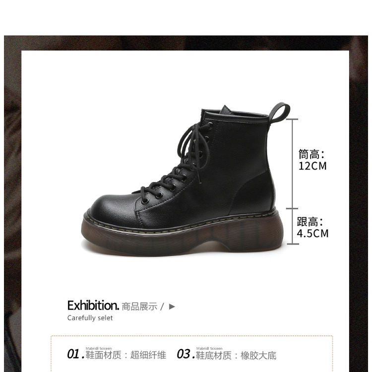 🥾Giày Boot Martin Khởi Động Cho Mùa Mùa Xuân Phong Cách Anh🥾