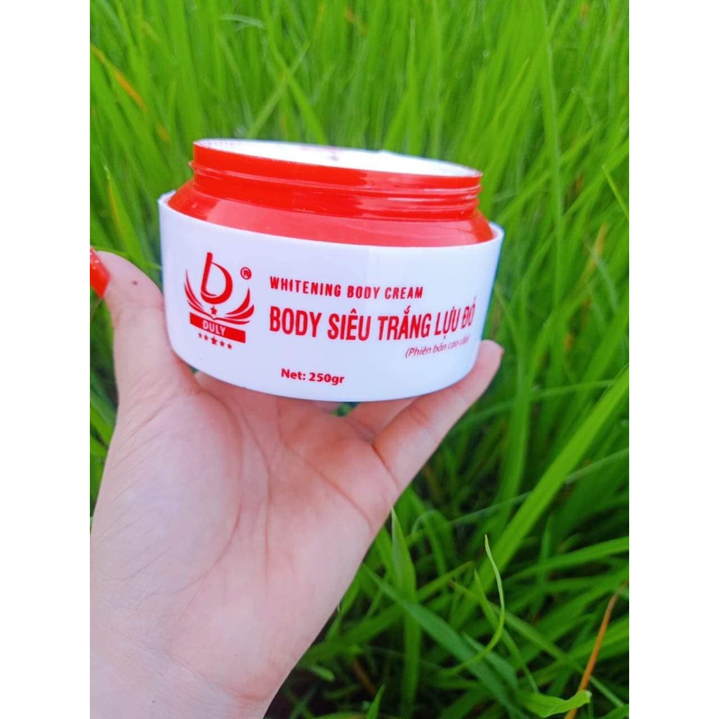Flashsale    KEM DƯỠNG TRẮNG BODY LỰU ĐỎ PHIÊN BẢN CAO CẤP