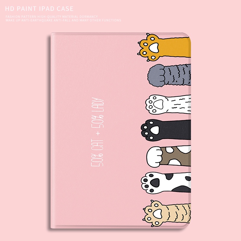 Bao Da Máy Tính Bảng Họa Tiết Hoạt Hình Cho iPad 9.7 Inch 9th gen / 8th / 7th 10.2 / air4 / air5 10.9 / pro11 / air3 / pro10.5 / mini6 / mini5 / mini4 / Ốp