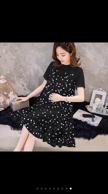 Váy bầu siêu đẹp quảng châu shop🤰sẵn hàng giao ngay