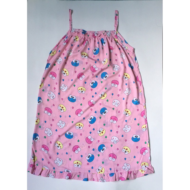 Đầm ngủ 2 dây lanh (tole) Size 3 (từ 60kg-70kg)