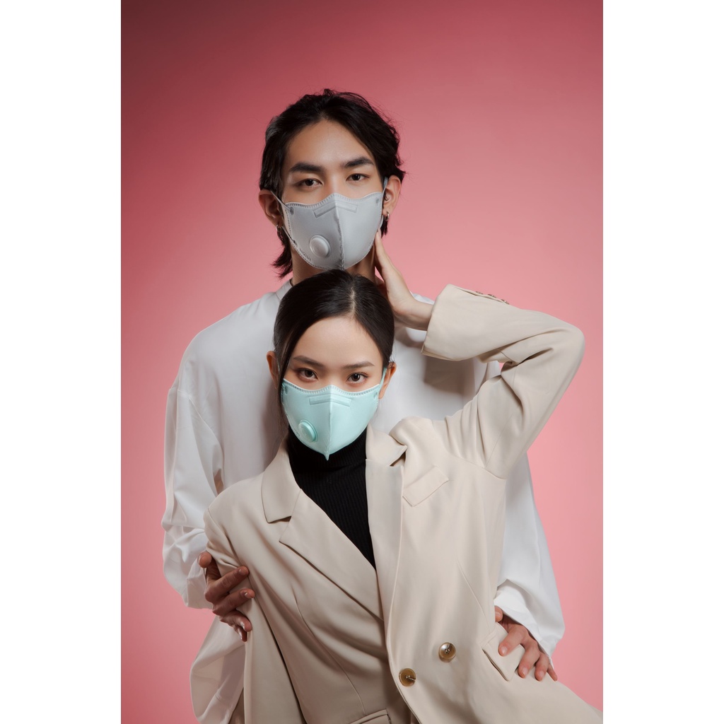 Khẩu trang MONA MASK tiêu chuẩn N99 có Van ngăn đến 99% vi khuẩn, hạt bụi siêu mịn kích thước từ 0,3 Mircromet