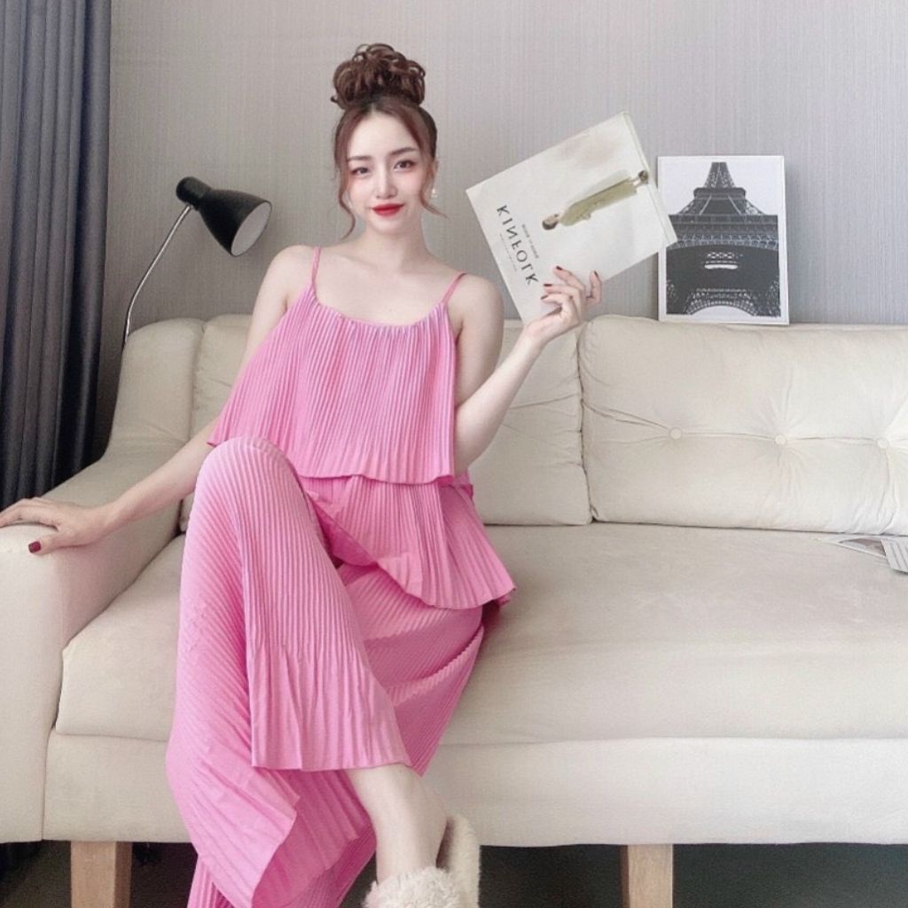 Đồ Ngủ Sexy❣️FREE SHIP❣️Đồ Ngủ Nữ Lụa Cao Cấp Mềm mại xinh xắn <63KG | BigBuy360 - bigbuy360.vn