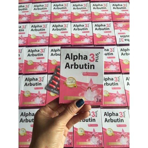Viên kích trắng da Alpha Arbutin