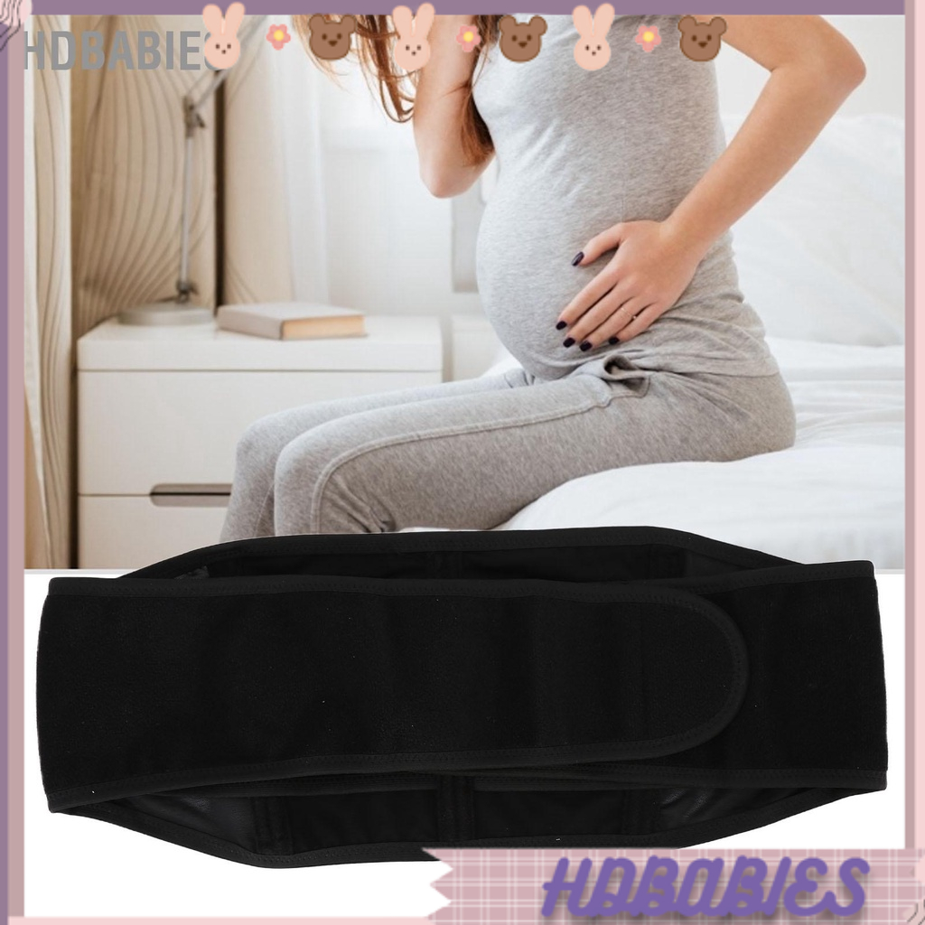 HDbabies Thắt lưng thoáng khí cho bà bầu Đai đàn hồi hỗ trợ bụng có thể điều chỉnh