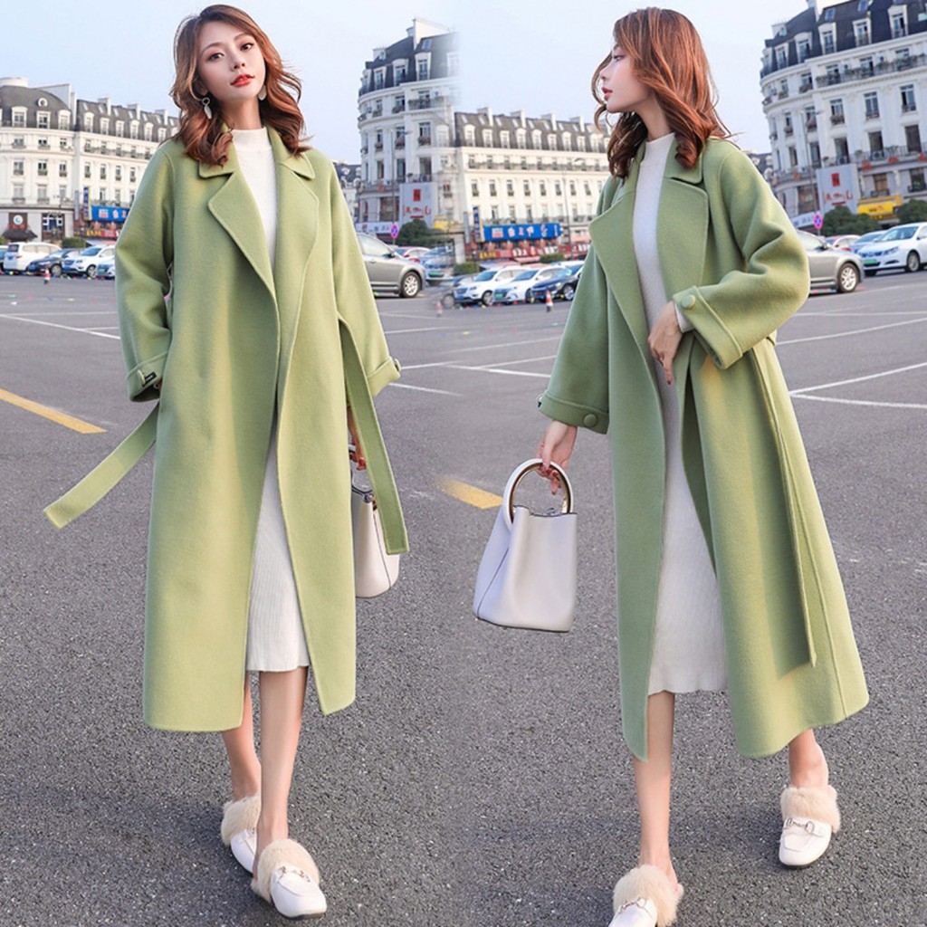 Áo dạ dáng dài ngang eo phong cách hepburn cổ điển sang chảnh và lịch thiệp. Hàng quảng châu KCC95