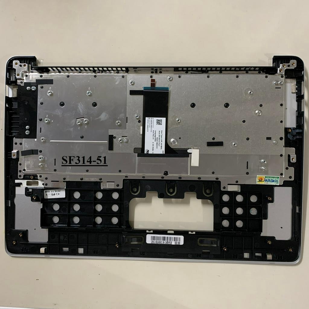 Vỏ Mặt C Dành Cho Laptop Acer – SF314-51- Có sẵn bàn phím - Hàng mới