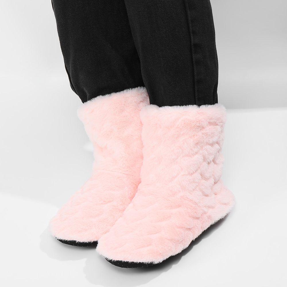 1 Đôi Giày Bốt Cổ Cao Chống Trượt Thời Trang Cho Nữ