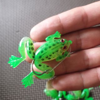 Mồi nhái lure mềm