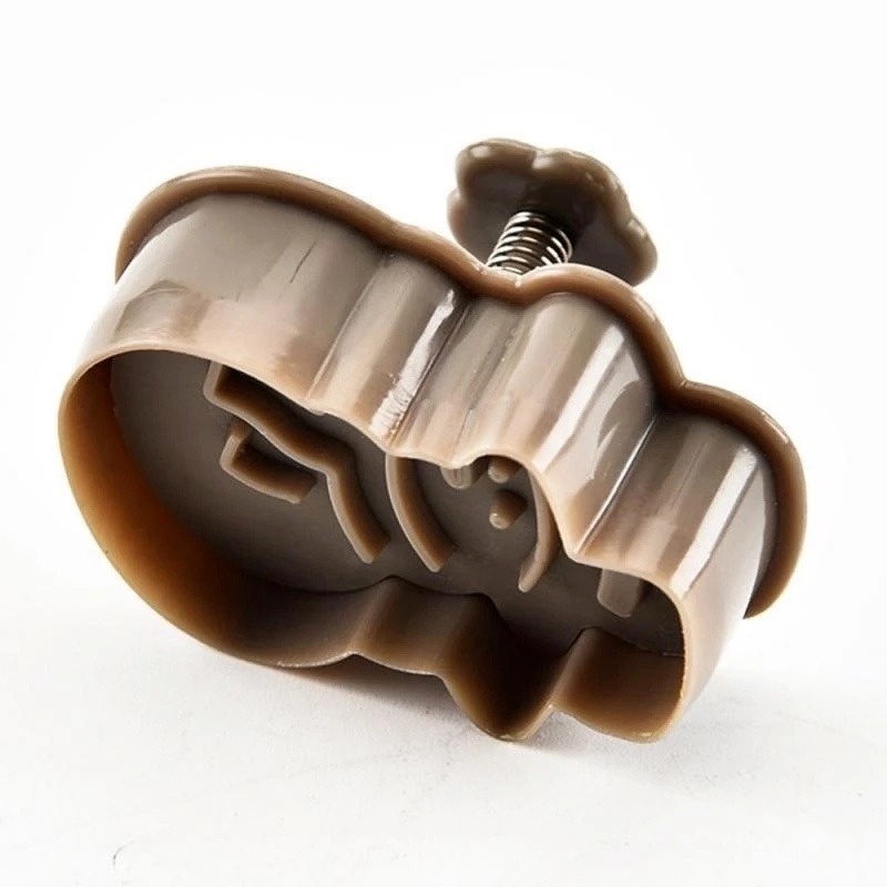 Set 4 khuôn làm bánh quy hình bánh gừng 3D