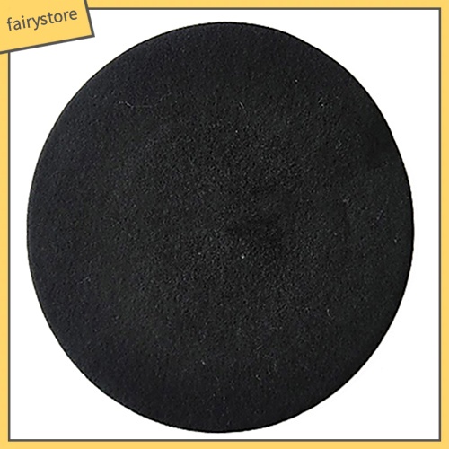 Mũ beret len nỉ màu trơn phong cách đơn giản thời trang dành cho nữ