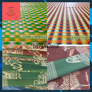 Chiếu nhựa gấp gọn 1m6,1m8,chiếu nhựa ăn cơm mầu ngẫu nhiên