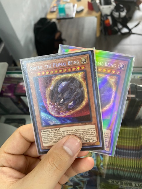 [ Dưa Hấu Yugioh ] Bọc bài lẻ Double Sleeve có Foil 1 mặt nhám