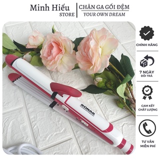 Máy làm tóc 3in1 Sonar - Uốn, bấm và duỗi tóc chuyên nghiệp - Cảm biến tự ngắt điện khi đủ nhiệt - Bảo hành 1 tháng