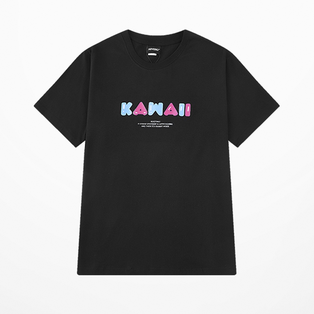 Áo thun nam nữ tay lỡ KAWAII form rộng Oversized phong cách Unisex kiểu dáng hàn quốc vải thun mềm mịn thoáng mát ABATI