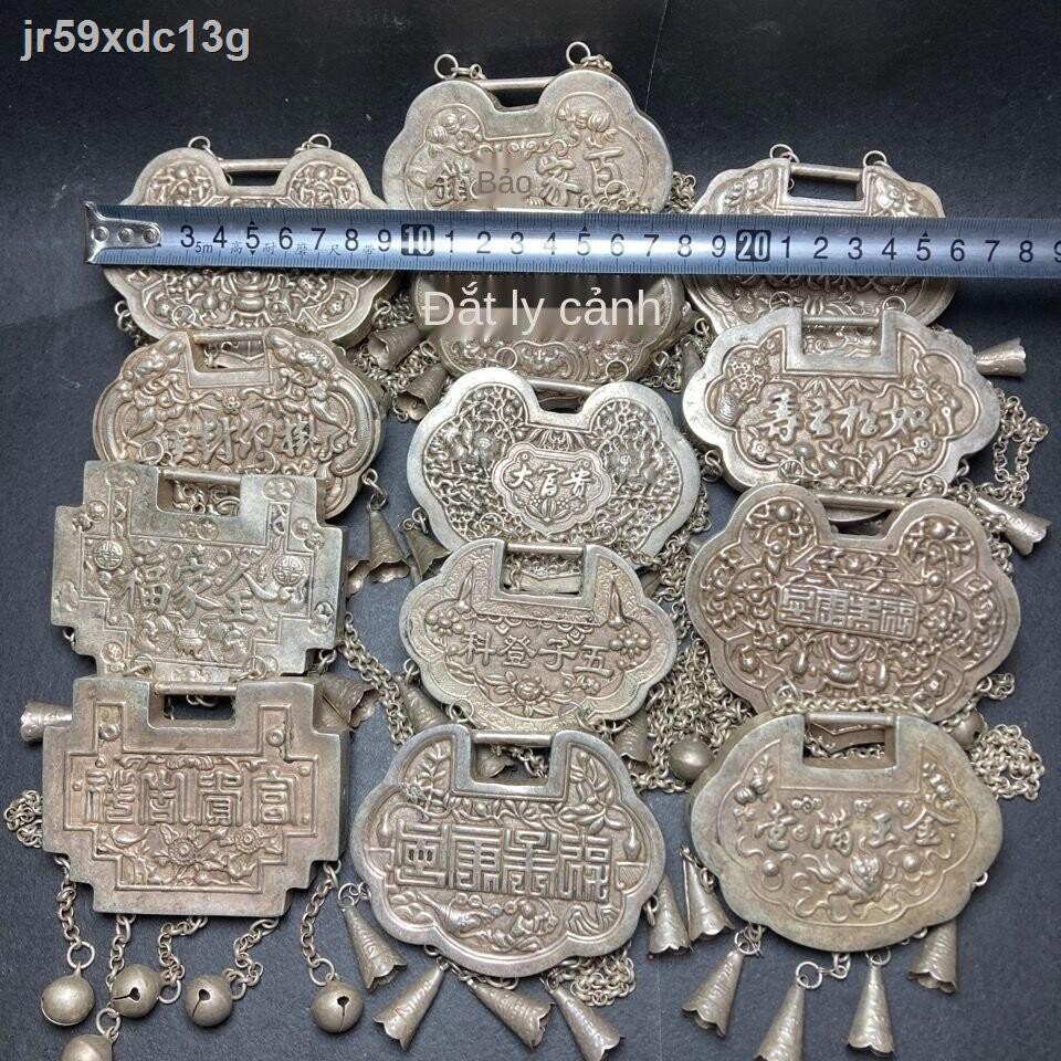 [Mới nhất ]Đồ cổ bộ sưu tập chính hãng khóa bạc cũ bán buôn chợ trời