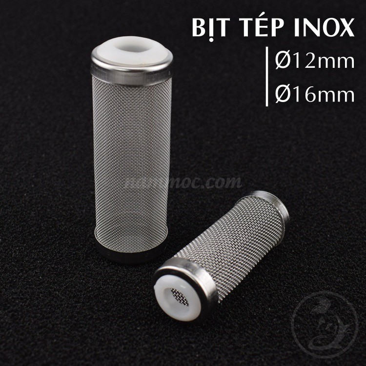 Bịt Tép Inox Các Loại Fi12, Fi16 Siêu Đẹp - Bịt Tép Cho Bể Thủy Sinh