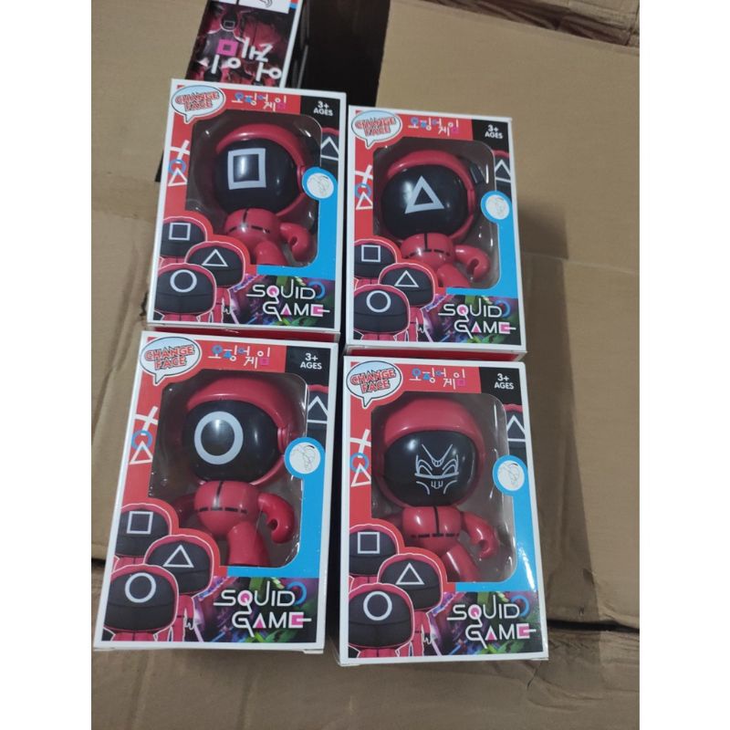 Đồ chơi lật mặt Squidgame, Đồ chơi giải trí thú vị cho bé