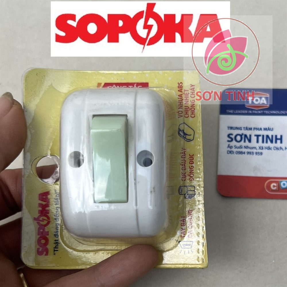 Công Tắc Điện SOPOKA ST1 Chịu Nhiệt