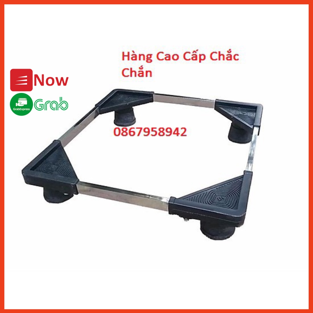 Chân đế máy giặt, tủ lạnh thông minh, đa năng điều chỉnh được kích thước 48-60cm ( loại tốt nhất)