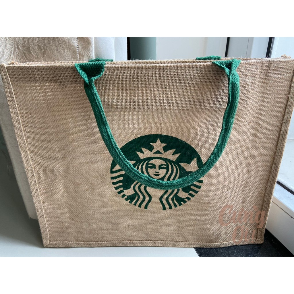 [Ảnh Thật] Túi Xách StarBucks Phiên Bản Túi Cối Loại 1