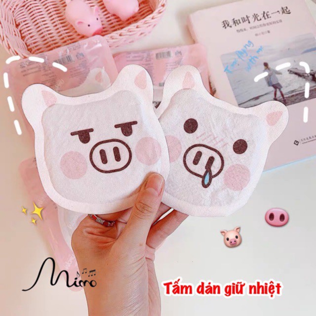 Set 10 Miếng Dán Giữ Nhiệt Làm Ấm Cơ Thể Mùa Đông Siêu Cute