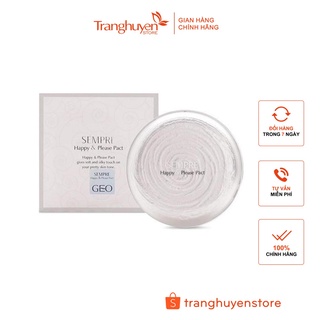 Phấn Geo trắng SEMPRE Happy & Please Pact