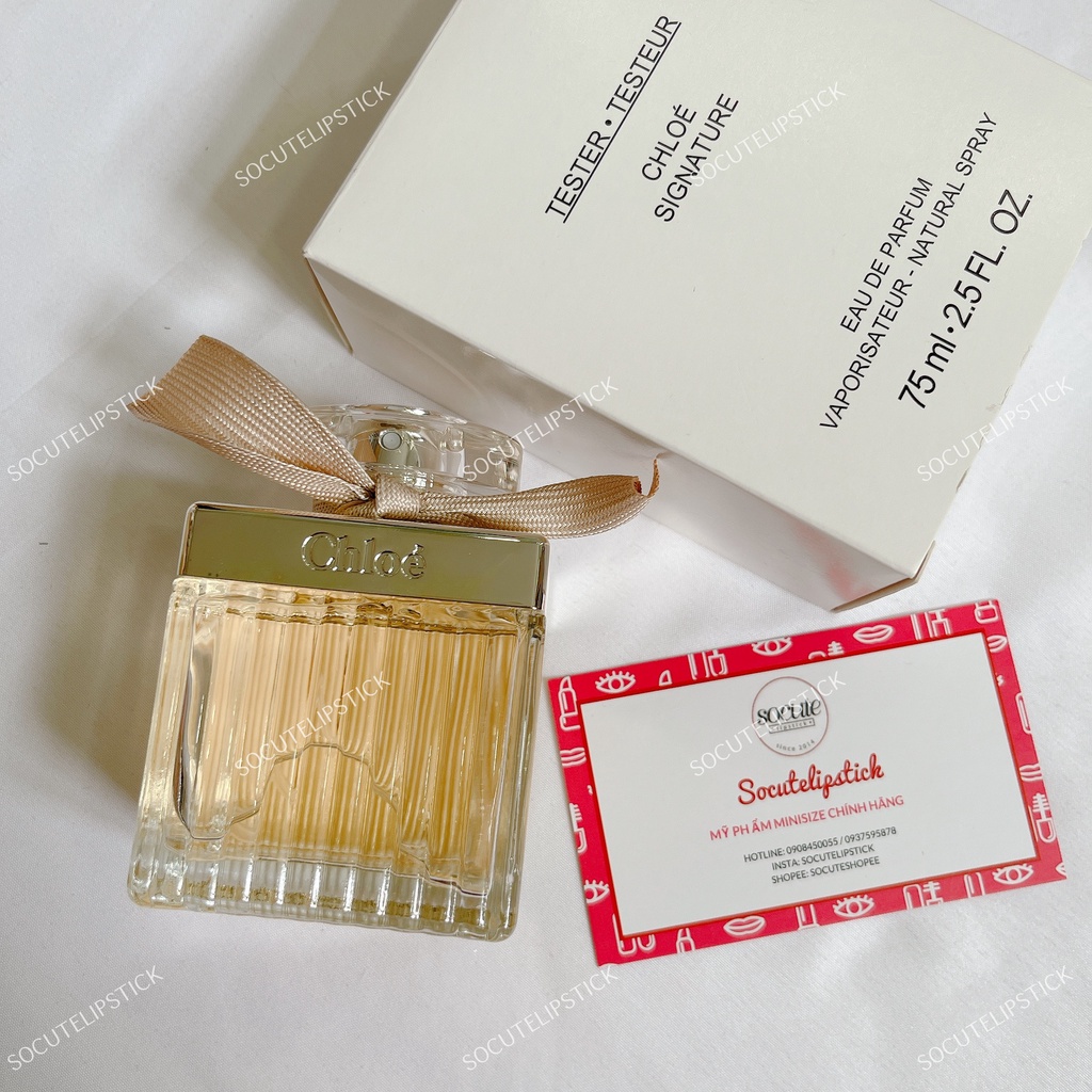 Nước hoa TESTER Nữ Chloe EDP - Bản L'eau Eau De Parfum 75ml 100ml