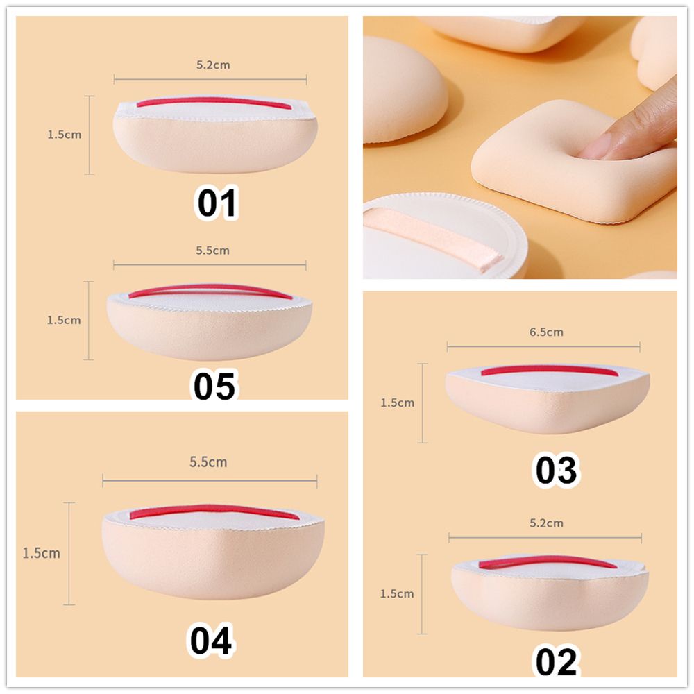 [Hàng mới về] Mút trang điểm mềm mịn có thể tái sử dụng kèm hộp đựng