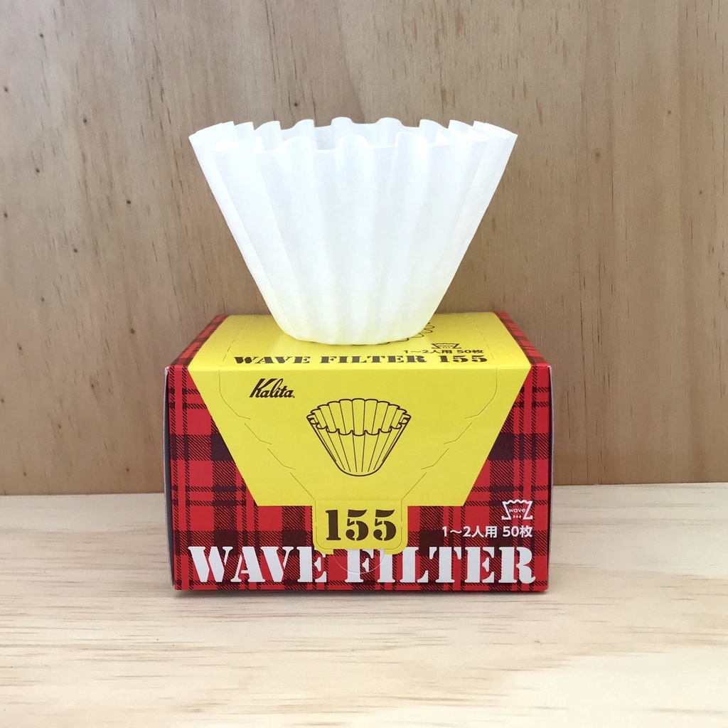 Giấy lọc cà phê Kalita Wave 155 trắng – Hộp 50 tờ A310