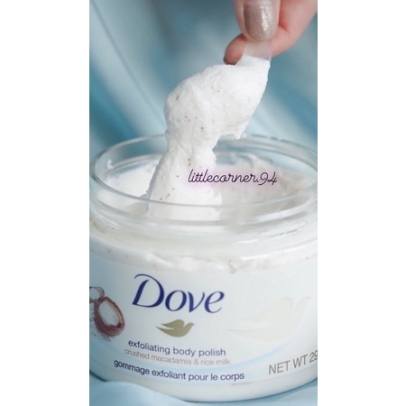 Tẩy da chết Dove Exfoliating Bdoy Polish