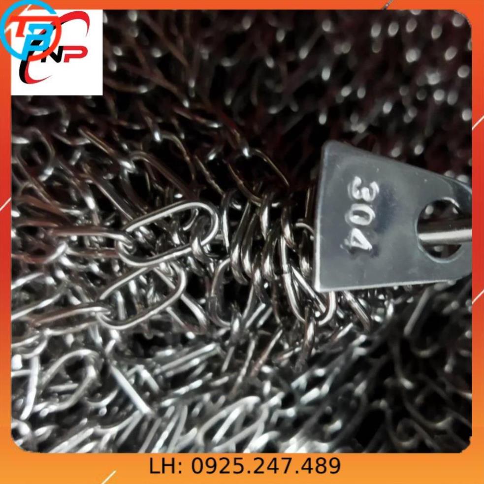 Dây Xích INOX 304 chuẩn xịn 6mm.Kimkhinhatphat