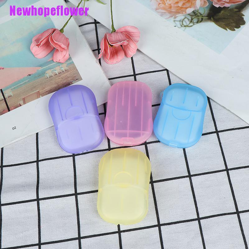 (Hàng Mới Về) Set 20 Giấy Khử Trùng Tay Tiện Lợi Khi Đi Du Lịch