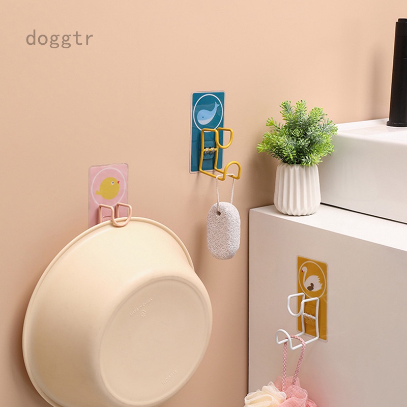 Hoạt Hình Móc Treo Đồ Gắn Tường Bằng Thép Không Gỉ Đa Năng Tiện Dụng Cho Nhà Tắm / Nhà Bếp