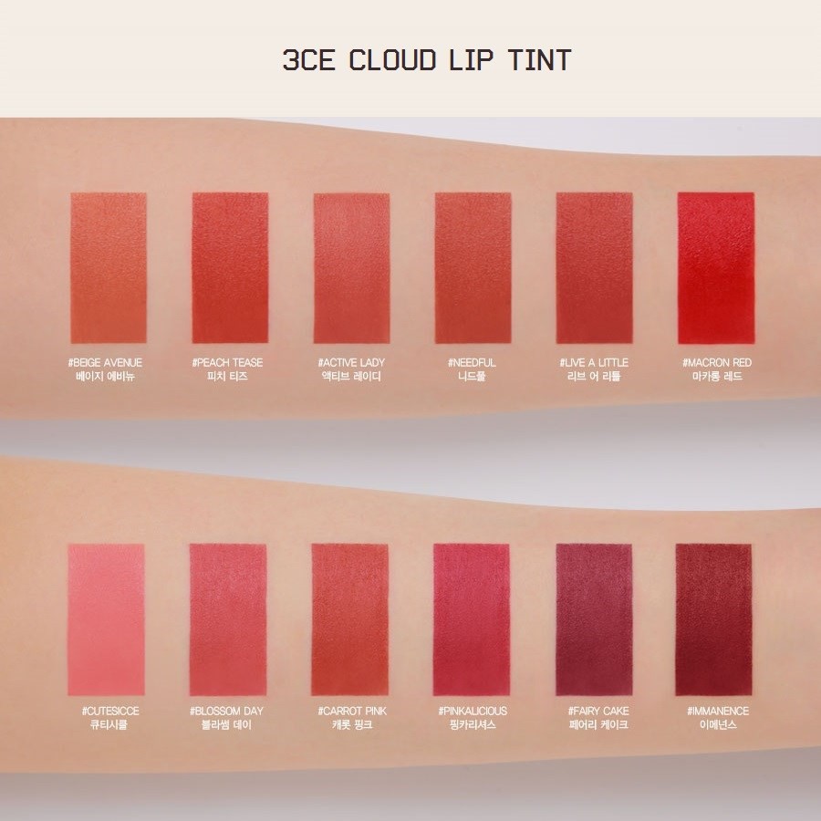 SON KEM LÌ 3CE CLOUD LIP TINT-[COCO SHOP] | BigBuy360 - bigbuy360.vn