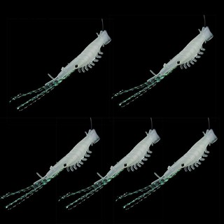 Set 5 mồi giả dạ quang câu cá